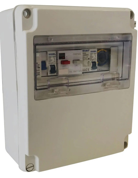 Filtros y Accesorios Piscina - Cuadro Eléctrico Piscina con Trasformad 