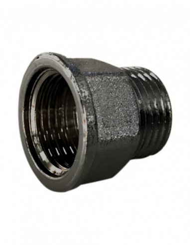 Alargadera Roscar Latón Cromada 1 cm - M-H 1/2"