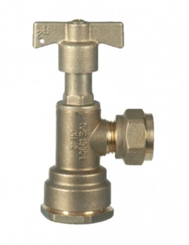 Válvula Entrada Batería Armario Pe 25 Antirretorno Contadores DN 13 y 15