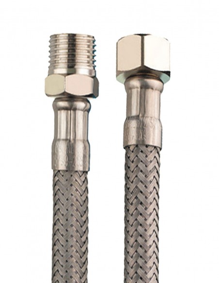 Latiguillo 30cm - H-1/2" x H-1/2" - Flexitub