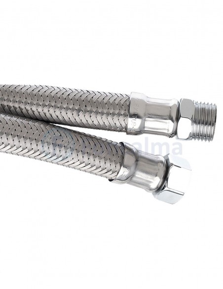 Latiguillo Termo 30cm - M-3/4" x H-1/2" - Flexitub